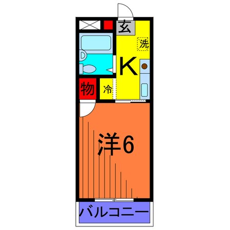 振興ビルの物件間取画像